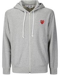 COMME DES GARÇONS PLAY - Zip-Throughs - Lyst