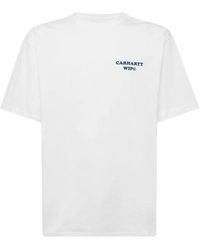 Carhartt - Hochwertiges baumwoll-crew-neck-t-shirt - Lyst