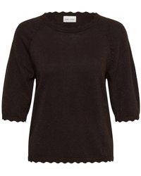 Part Two - Strickpullover Mit Rundhalsausschnitt - Lyst