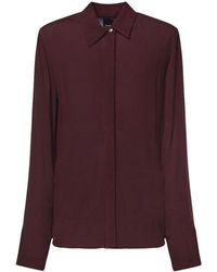 Pinko - Overhemden ,Rood ,Shirts - Lyst