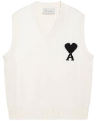 Ami Paris - Sleeveless Jumpers - Lyst
