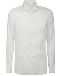 Borriello - Overhemden ,Wit ,Formal Shirt - Lyst