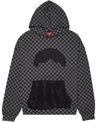 Sprayground - Hoodies & Sweatvesten ,Zwart ,Katoen Squalo Shark Hoodie - Lyst
