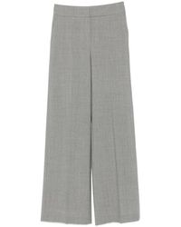 Peserico - Graue Hose Für Moderne Frauen - Lyst