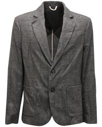 Imperial - Jassen ,Grijs ,Italiaanse Stijl Grijs/Zwart Jack - Lyst