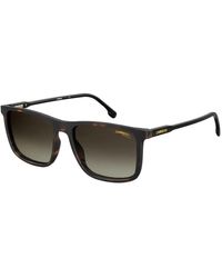 Carrera - Accessoires ,Bruin ,Vierkante Zonnebril Met Dubbele Brug - Lyst
