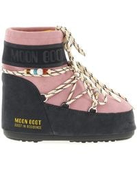 Moon Boot - Icon Low Suede Beaded Boot - Lyst