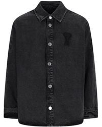 Ami Paris - Denim Jackets - Lyst
