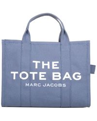 Marc Jacobs - Blaue canvas tote handtasche - Lyst