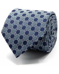 Gents - Seidenjacquard-Krawatte Mit Muster - Lyst