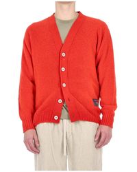 Howlin' - Truien & Vesten ,Rood ,Wol Shaggy Bear Cardigan - Lyst