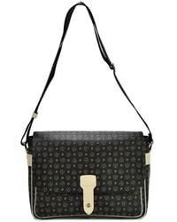 Pollini - Heritage Schultertasche Mit Logoband - Lyst