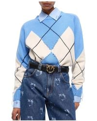 Pinko - Round-Neck Knitwear - Lyst
