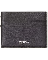 ZEGNA - Portacarte A Sei Scomparti - Lyst