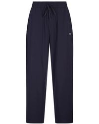 Autry - Broeken ,Blauw ,Nylon Reflecterende Nylon Sportbroek - Lyst