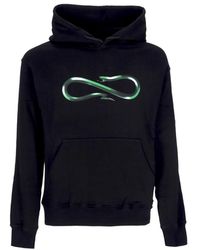 Propaganda - Hoodies & Sweatvesten ,Zwart ,Katoen Zwart Logo Steel Hoodie Lange Mouw - Lyst