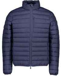 Save The Duck - Jassen ,Blauw ,Polyester Gewatteerde Blauwe Jas - Lyst