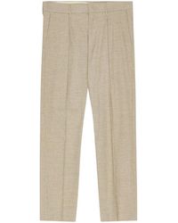 NN07 - Minimalistische baumwollmischung hose zement - Lyst