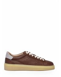 Eleventy - Leren Sneaker - Lyst