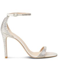 Stuart Weitzman - Nudist Shine 100 Sandal - Lyst