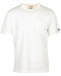 Mc2 Saint Barth - T-shirt e polo in lino - Lyst