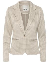 Ichi - Jassen ,Leer Ihkate Cameleon Blazer - Lyst