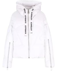 Khrisjoy - Jassen ,Wit ,Puffer Jacket Met Capuchon - Lyst