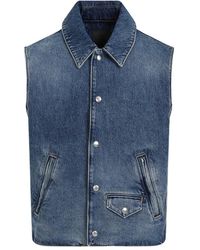 Givenchy - Denim Top - Lyst