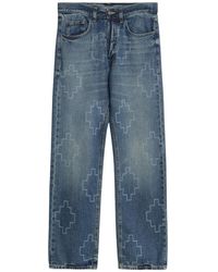 Marcelo Burlon - Straight Fit Jeans - Lyst