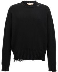 Marni - Round-Neck Knitwear - Lyst