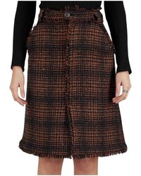 Kiton - Short Skirts - Lyst