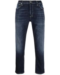 Dondup - Blauwe Straight-Leg Jeans - Lyst