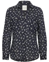 Part Two - Overhemden ,Zwart ,Fragile Print - Lyst