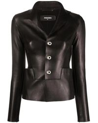 DSquared² - Leather Jackets - Lyst