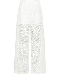 Ichi - Broeken ,Wit ,Broek - Lyst