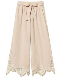 Twinset - Cropped Trousers - Lyst