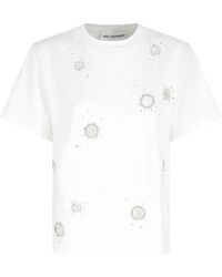 Des Phemmes - Tops ,Wit ,Katoen Classic T-Shirt - Lyst