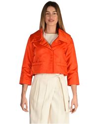 Add - Jassen ,Oranje ,Polyester Blazerjas - Lyst