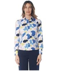 Caliban - Overhemden ,Veelkleurig ,Camicia Fantasia - Lyst