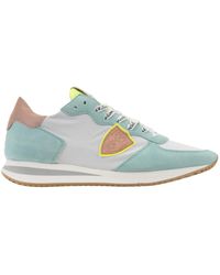 Philippe Model - Schoenen ,Veelkleurig ,Suède Veterschoenen Voor Stijlvol Ontwerp - Lyst