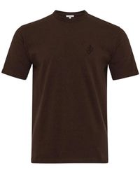 JW Anderson - Zijde & Nylon Bruin T-Shirts Polos - Lyst