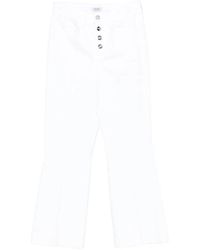Liu Jo - Jeans ,Wit ,Katoen Jeans Met Knopen - Lyst