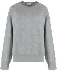 Moncler - Cashmere Rundhals-Pullover - Lyst