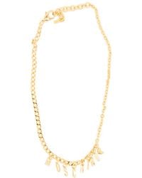 Moschino - Logo Chain Necklace - Lyst