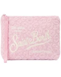 MC2 Saint Barth - Tassen ,Roze ,Aline Sponge Clutch - Lyst