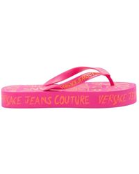 Versace Jeans Couture - Flip flops - Lyst