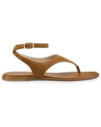 Stuart Weitzman - Flat Sandals - Lyst