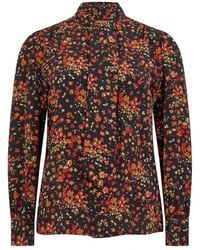 Gucci - Overhemden ,Veelkleurig ,Zijden Blouse Met Strik - Lyst