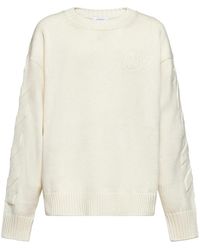 Off-White c/o Virgil Abloh - Round-Neck Knitwear - Lyst