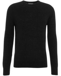 Ballantyne - Zwarte Boucle Trui - Lyst